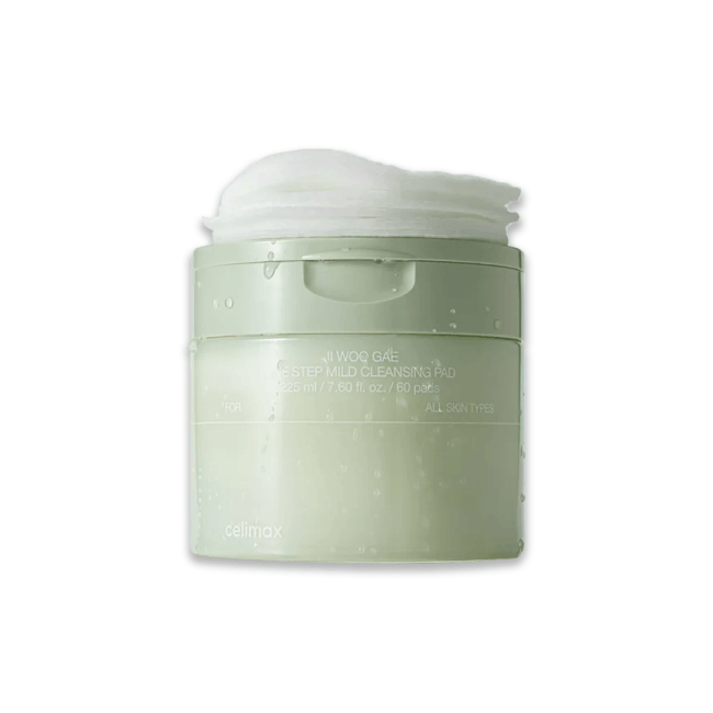 Ji Woo Gae One Step Mild Cleansing Pad 60Pads (225ml / 60pads)